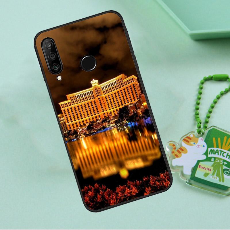 Las Vegas Strip Nevada For Huawei Nova 8i 11i 12i 12s 9 10 SE Y90 Y60 Y70 Y72 Y61 Y91 P20 P30 P40 Lite P60 Pro Case