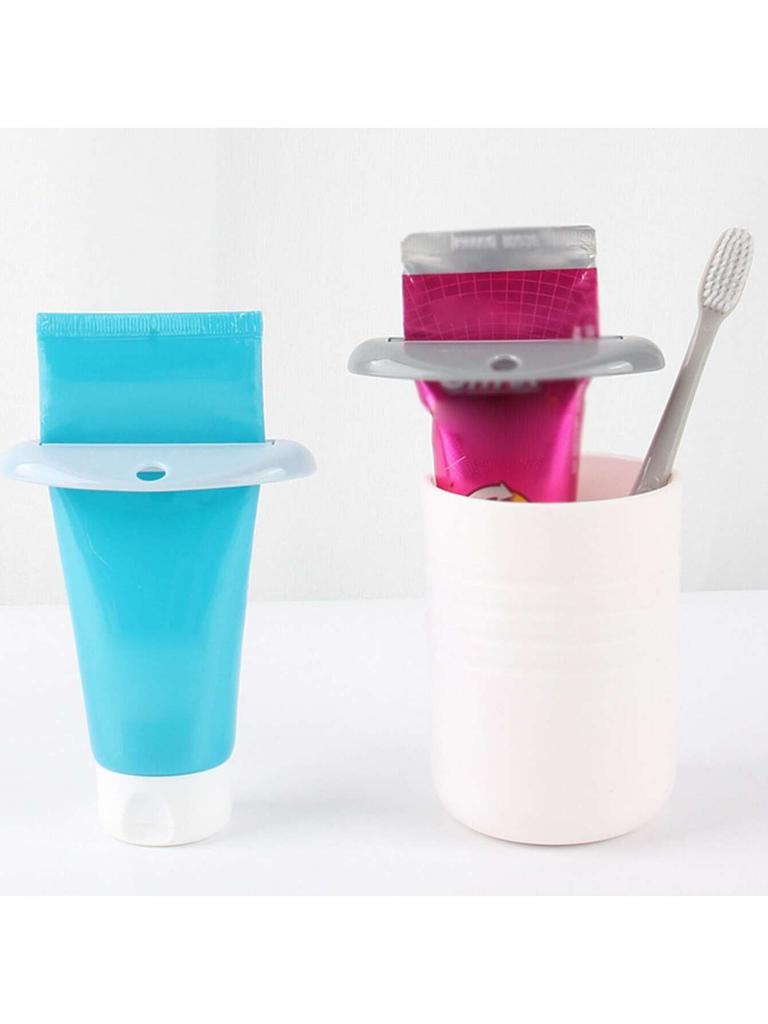 2 Stück Kreativer Heim Zahnpastaquetscher Mehrzweck Gesichtsreiniger Quetscher