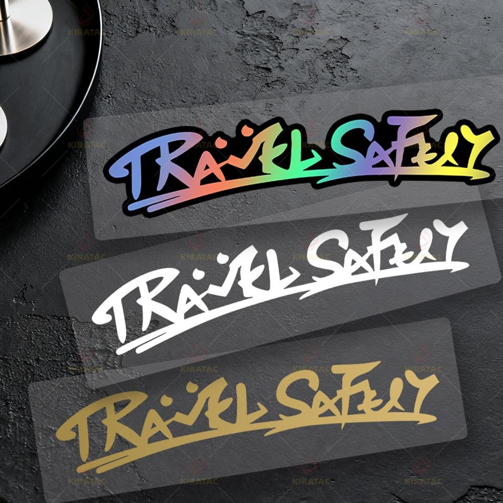 1pc Travel Safety Motocycle Sticker Waterproof for Motomike Fairing Windshield Car Windows Door Scooter Universal Vinyl Decals