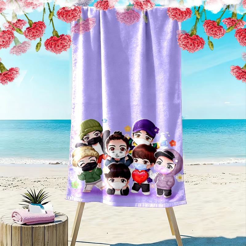 Harmony Diversity: Unity Beach Towel Outdoor Camping Soft Outdoor Pool Towel Absorbent Bath Towel Seaside Outdoor Picnic Beach Mat Beach Towel