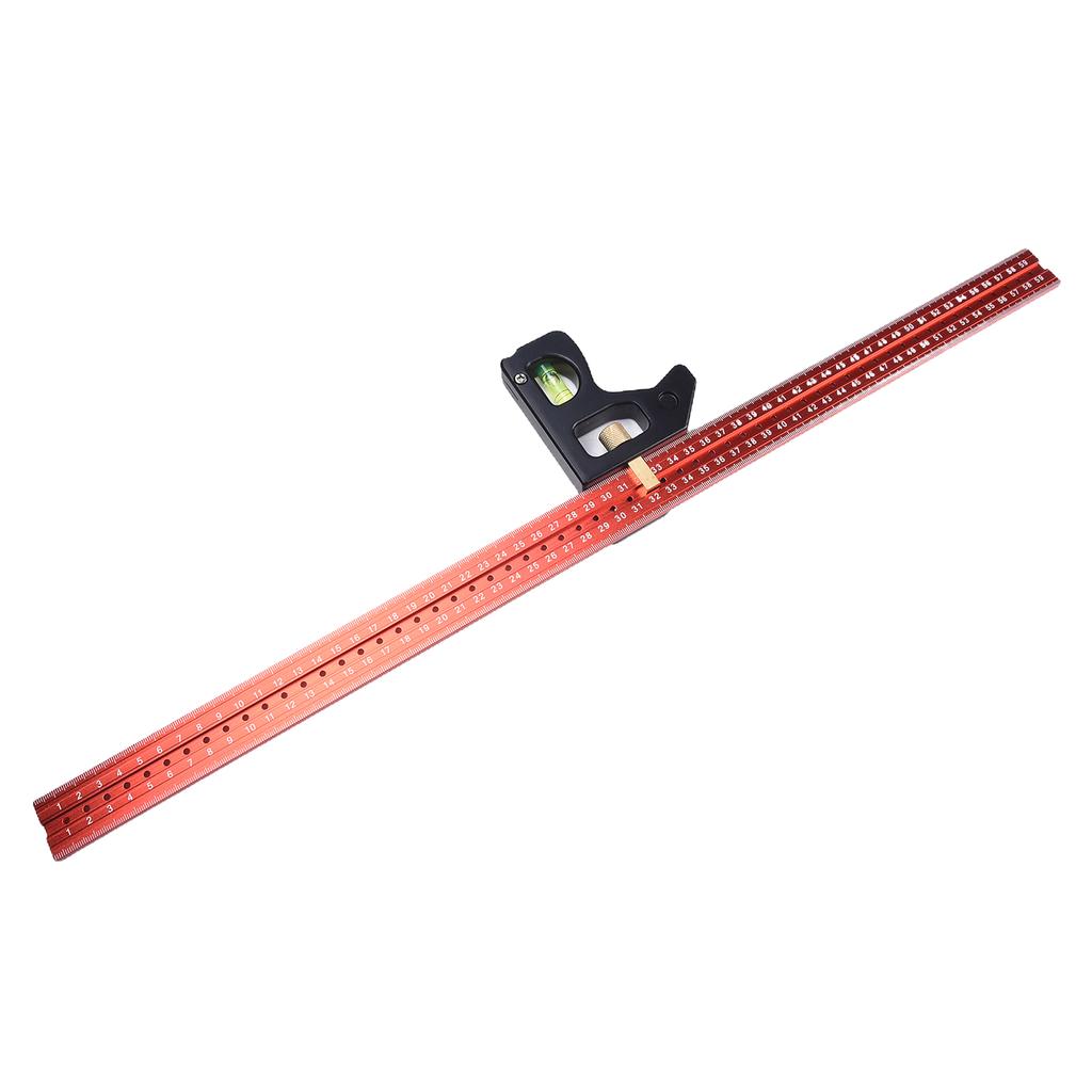 Lightweight For Amateur DIYers Angle Ruler Positioner Movable Scale Groove Design Scale Locator Aluminum Alloy