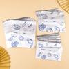 10pcs Aluminum Foil Fresh-keeping Bags Reusable Food Storage Bag Packaging Bag  Refrigerator