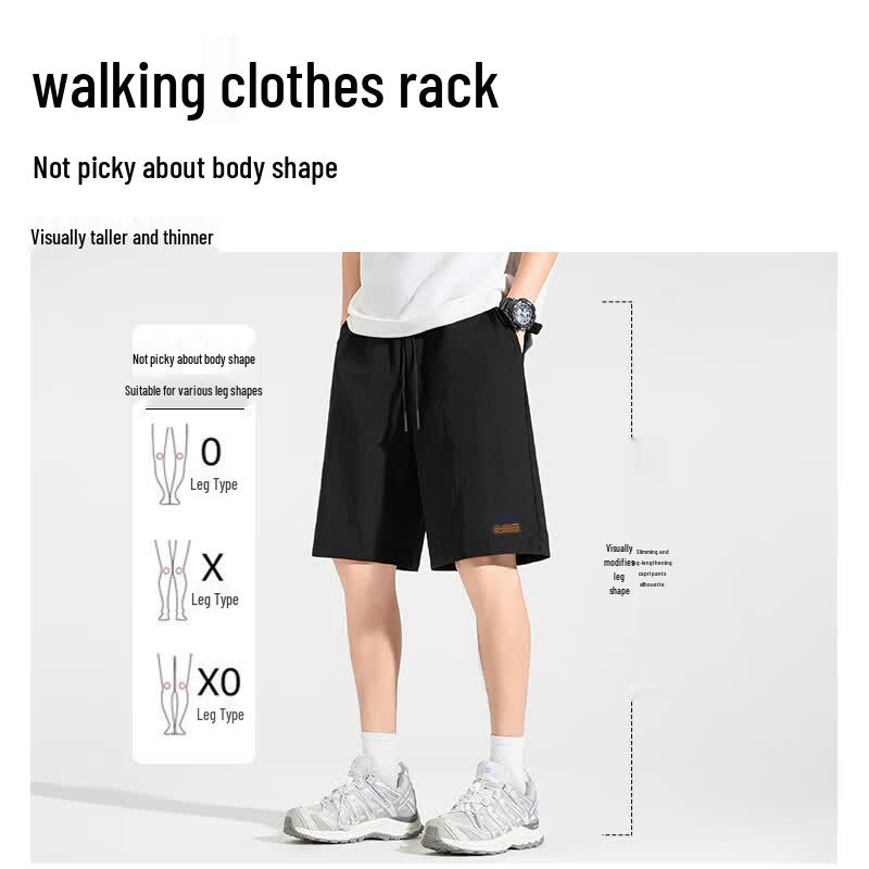 Mark Fairwhale Men's Cooling Casual Mid-Length Shorts