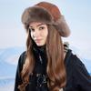 Windproof Riding Plush Hat Anti Fog Warm Ski Hat Casual Lei Feng Hat  Outdoor