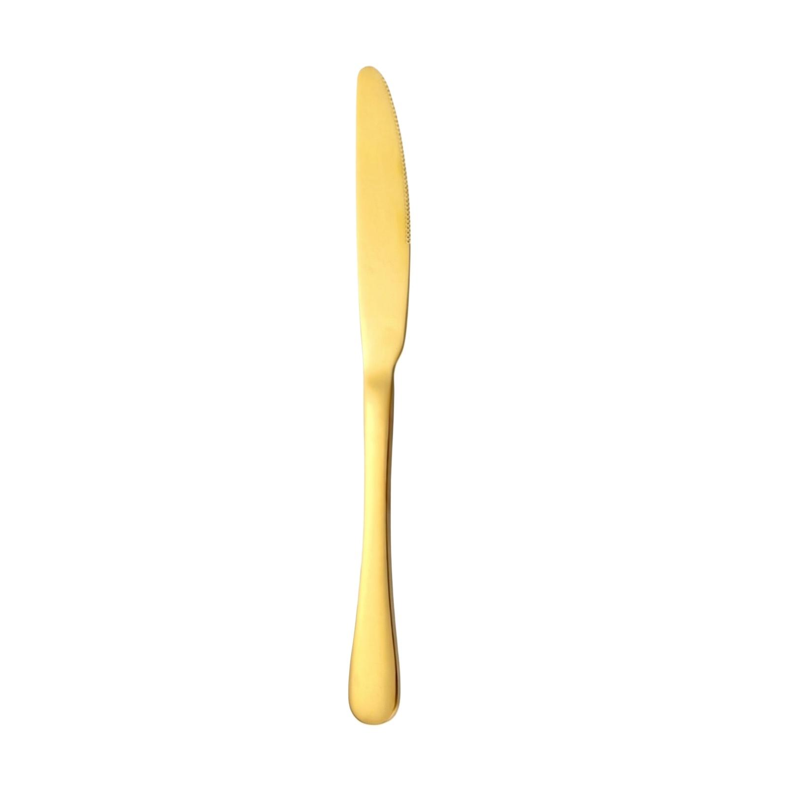 

Home Stainless Steel Creative Western Main Dining Knife One Size золотой