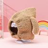 Baby Hat Winter Velvet Warm Pullover Hat Baby Super Cute Rabbit Ears Ear Hat Children's Plush Knitted Hat
