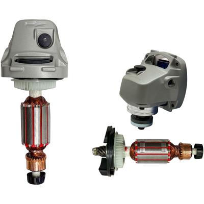Replacement Front Head Assembly for BOSCH 6 100 Angle Grinder with Bimetal Gear Suitable for Reliable and Continuous Use