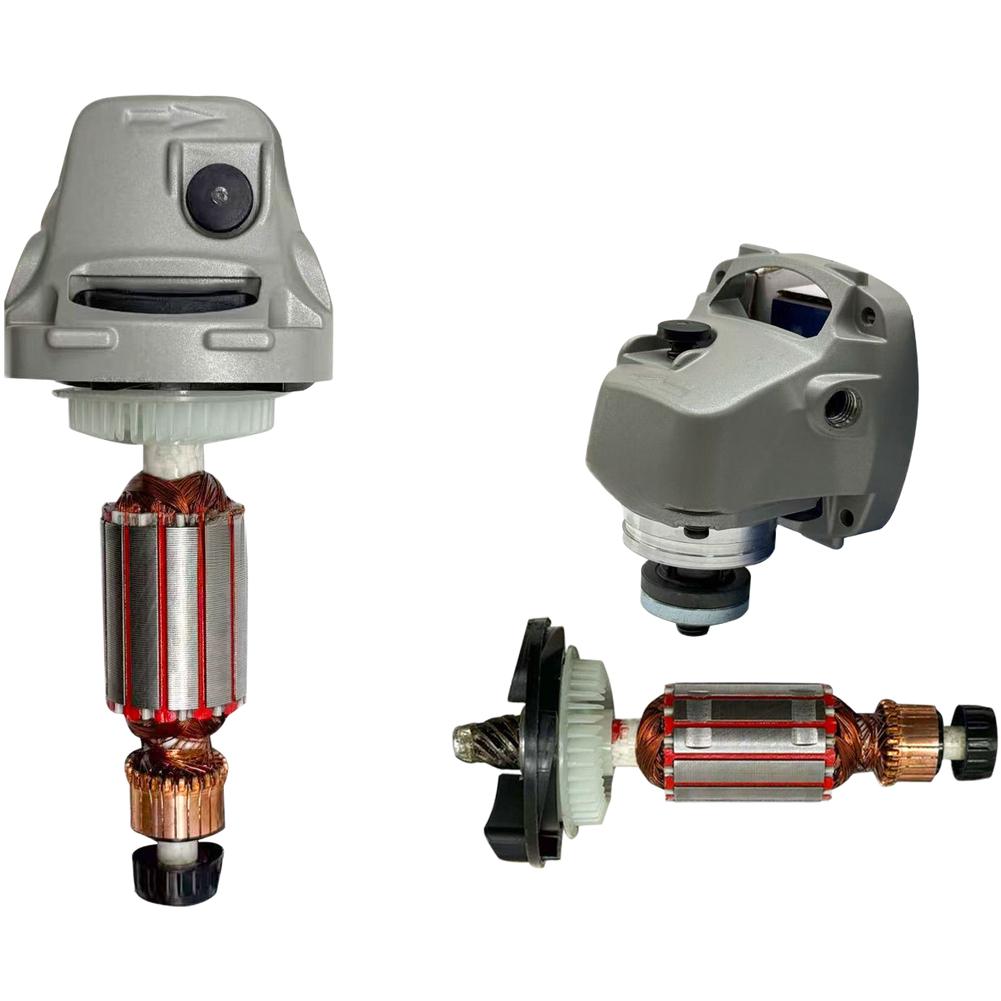 Replacement Front Head Assembly for BOSCH 6 100 Angle Grinder with Bimetal Gear Suitable for Reliable and Continuous Use