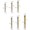 Feb.12Pcs Cobalt Drill Bit Set Hole Saw Grooving Set Woodworking Sawtooth Drill Slotted Drill