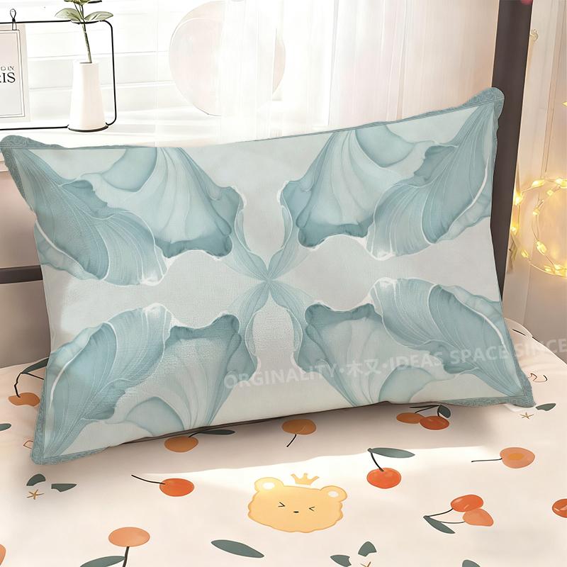 Wave Pattern Rectangle Pillowcase Suitable For Sofa Bedroom Car Pillow Cover Cushion Rectangular Back Cushion