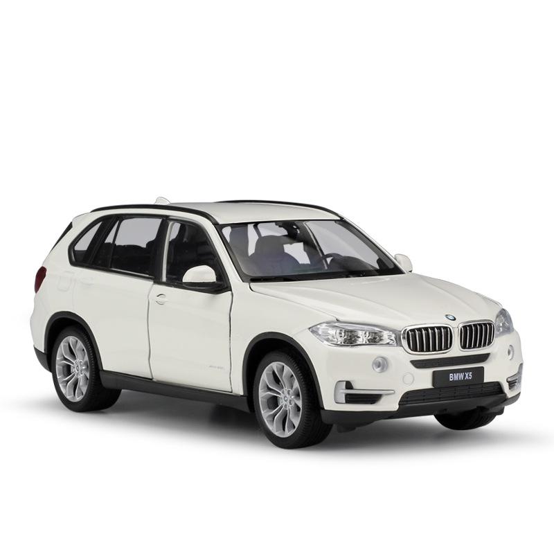 WELLY 1/24 BMW X5 SUV Off-Road Vehicle Alloy Scale Car Model Diecast Metal Static Collection Children Toy Car Vehicles Gifts