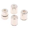 5PCS Microwave Oven Repair Caps Stainless Steel Magnetron Antenna Covers for Small Appliance Replacement Jobs at Home