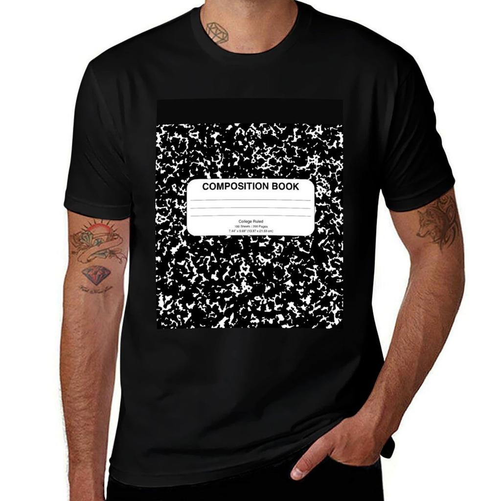 Composition Notebook Design Gifts Tshirt Work Outdoor Short Sleeve Tee Tshirt