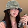 Wide Classic Denim Brim Hat For Women With Embroidery Ideal For Sunny Days