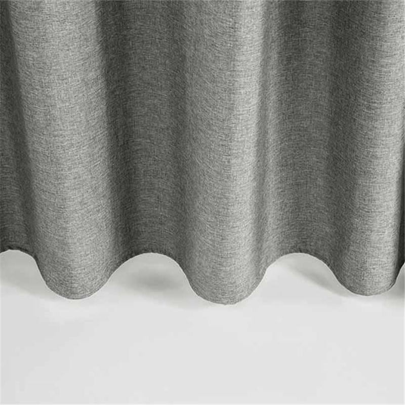 Linen-Look Shower Curtain - Pure Color Waterproof & No-Hole Bathroom Partition for Tub/Shower Easy Install Privacy Screen