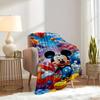 1pc Flannel Mickey Mouse Cartoon Pattern Bed Small Blanket, Suitable for Ation, Soft and Comfortable, a Great Gift