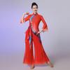 Gao Xianyu Inspired Dongfanghong Yangko Costume - New Fan Dance Set for Classical & Square Dance