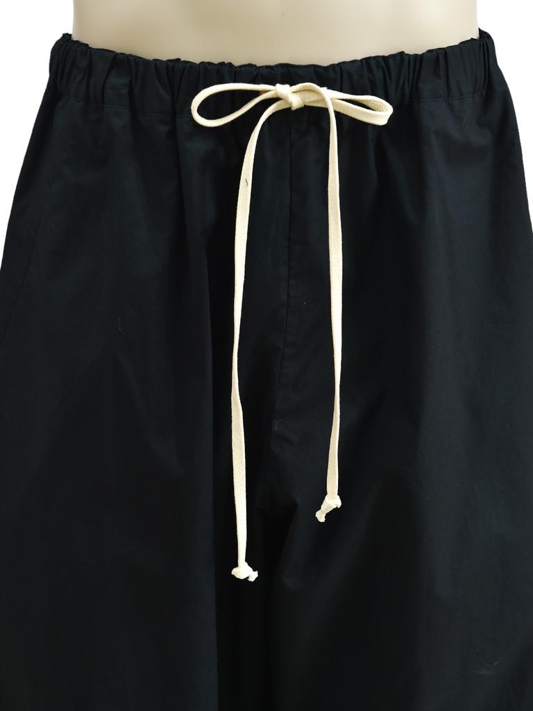 Lullakulla Single Balloon Pants Reversible Cotton Pants_Black