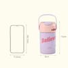 with Straw Handle Stainless Steel Thermos Mug Straw Thermal Water Bottle  Coffee Tea