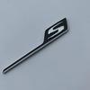 1Pc Car Styling New Long S R Letter Trunk Emblem Logo Badge Sticker For GTR GTS C63S E63S GLC63S GLE63S