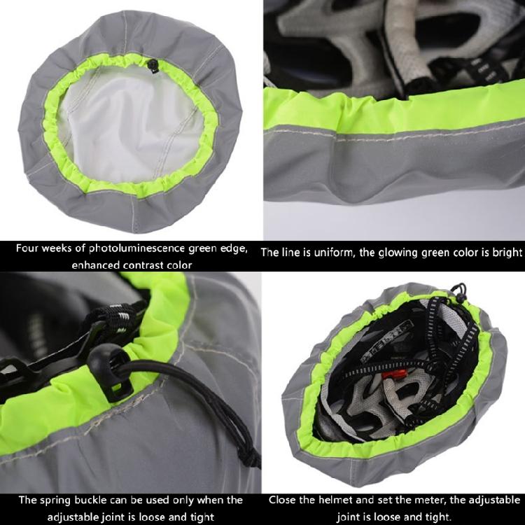 Cycling Helmet Cover Rainproof Windproof Rain Cover Waterproof High Visibility