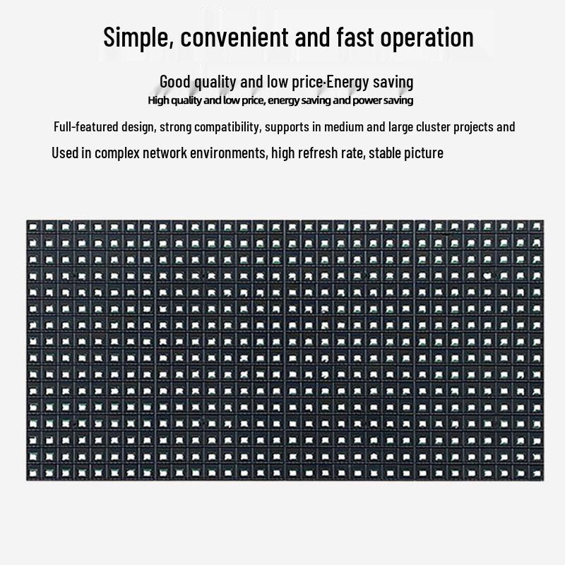 Outdoor Waterproof P10 LED Display Module: Surface Mount Red Scrolling Text Screen