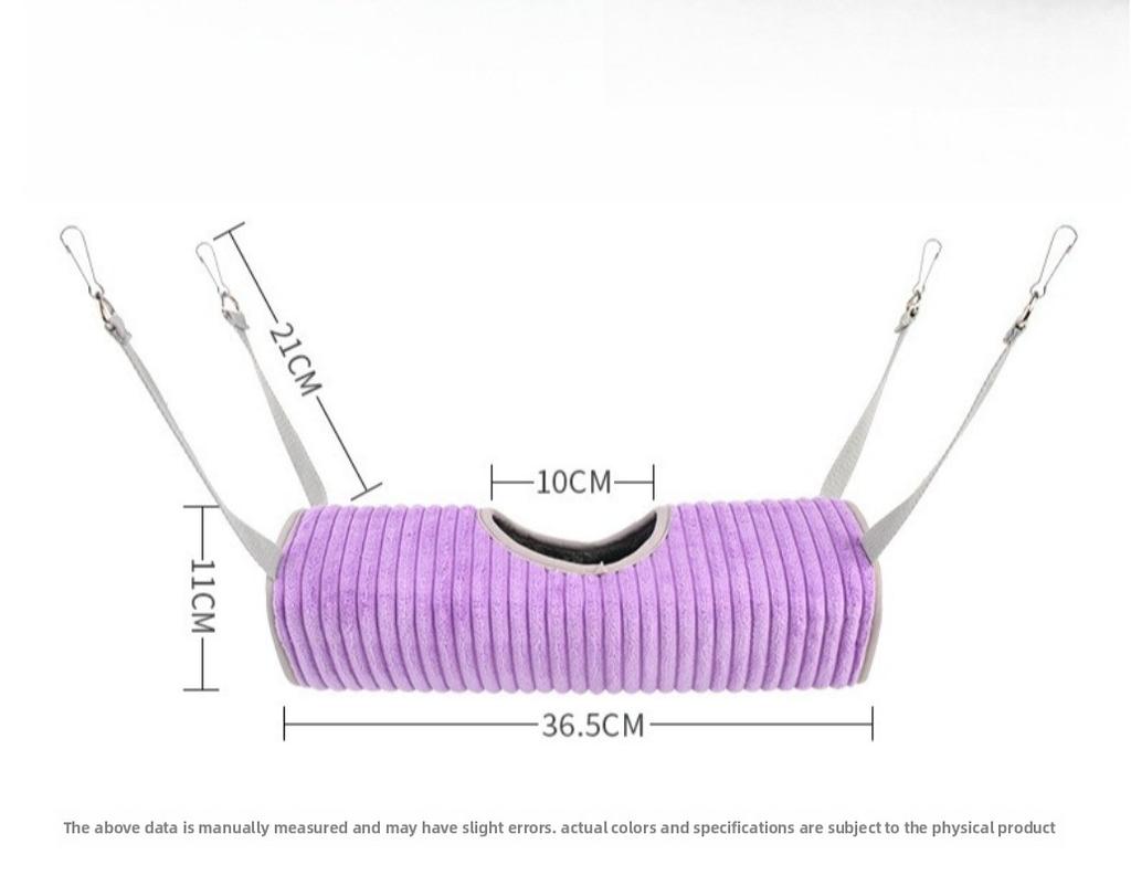 Hamster Plush Hammock Warm Rat Hammock for Rodents Ferret Hide Tunnel Rodent Squirrel Sugar Gliders Cage Rats Accessories