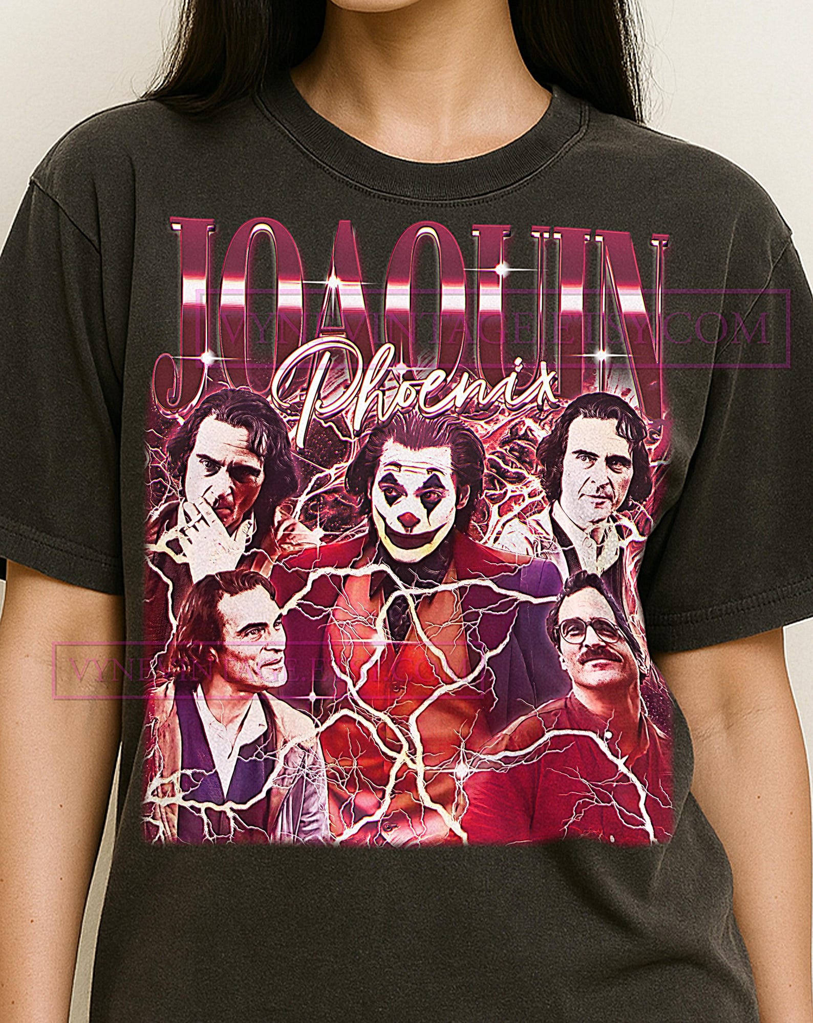 JOAQUIN PHOENIX T-Shirt, Vintage Actor Star Celebrity Performer Tee, 90s Retro Throwback, Joaquin Phoenix Sweater 2XL