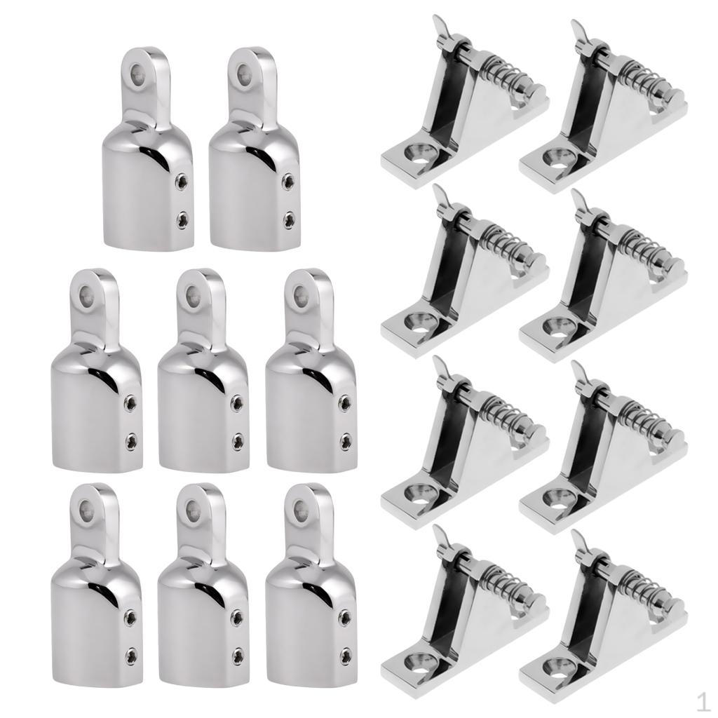 

16 Deck Hinge with Eye End Stainless Fittings