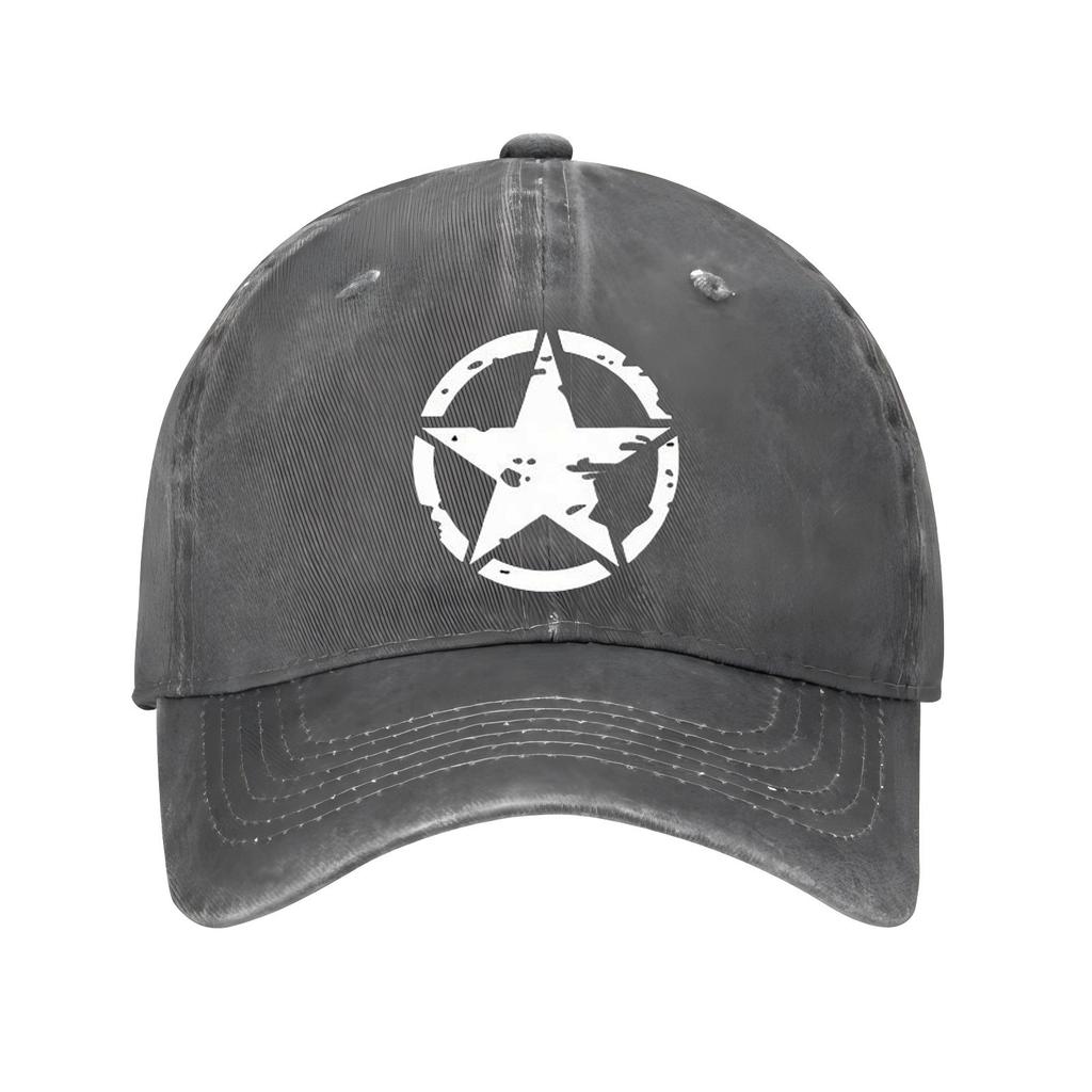 Star  Baseball Cap Cotton Adjustable Casual Sun Hat Unisex