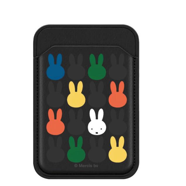 

Miffy Rabbit MagSafe Card Holder Apple Phone Case - Cute Leather Accessory Single Card Holder