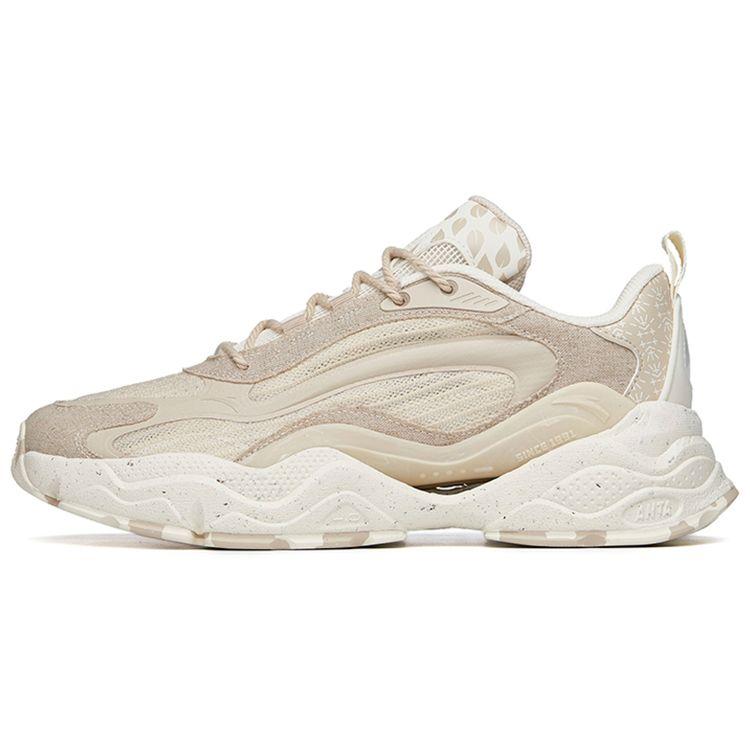 Anta Retro Casual Sneakers Men Dark Grey Black Green 112228890-6 39