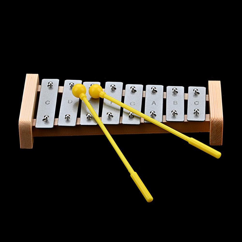 8-tone Wooden Xylophone  Kids Puzzle Musical Toys Children Musical Instrument Educational Props