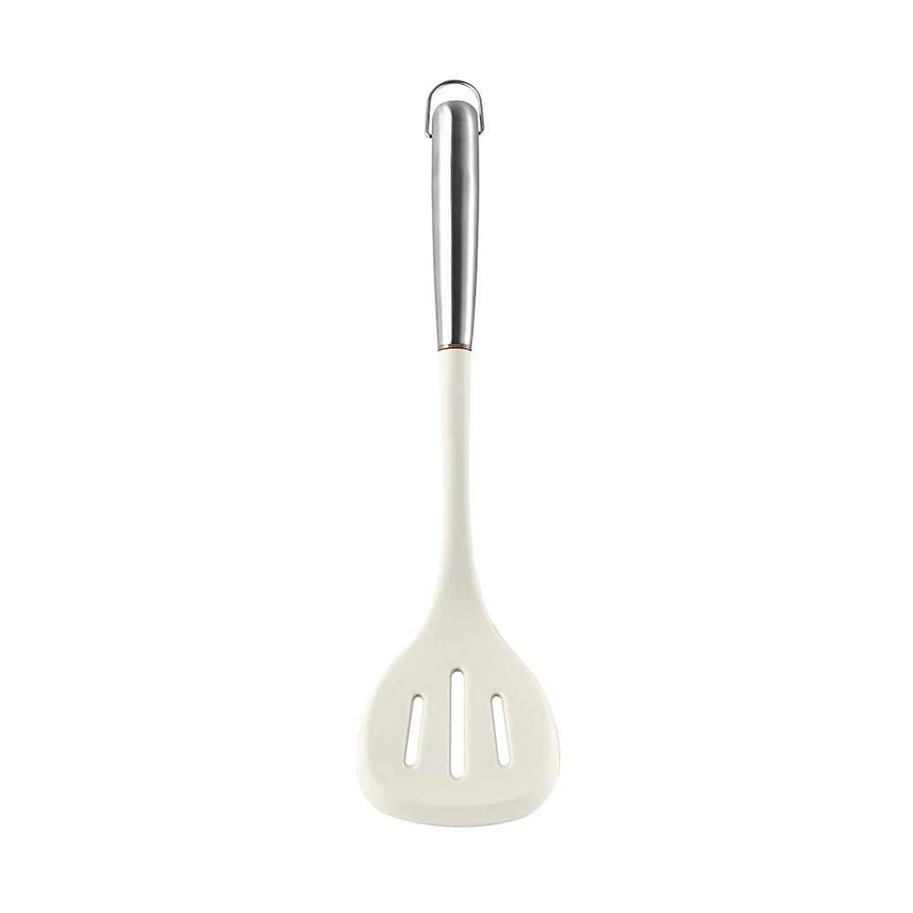New Stainless Steel Handle Silicone Kitchenware Set Household Spatula Cooking Spoon Spatula Kitchen Non-stick Pan Silicone