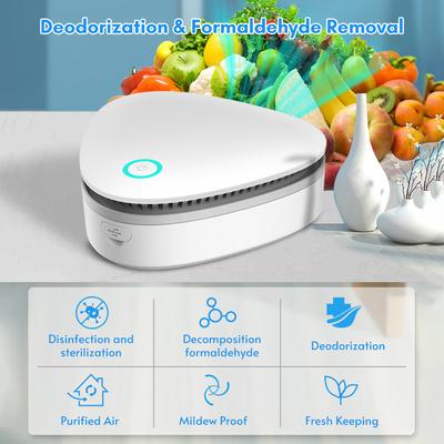 Fridge Deodorizer Mini USB Fridgerator Freashener Deodorizer Odor Eliminator Ozone Generator for