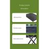 Camping 3level Folding Storage Rack Portable Picnic Grill Lightweight And Durable Large Capacity Storage Rack For Home Finishing