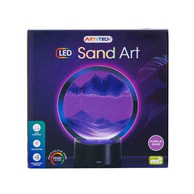 Colour-Changing LED Sand Art (Purple)