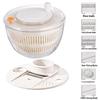 Multifunctional Vegetable Cutter & Salad Spinner with Large Capacity