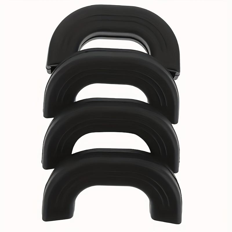 

4pcs Silicone Anti-heat Handle Protectors - Heat-resistant Pot Rack Covers, Suitable for Cast Iron Pans, Pans and Flat Pans