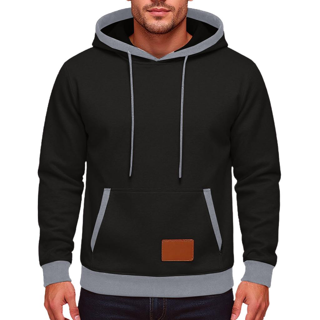 Hooded Sports Tracksuit Unisex Running Outfits Long Sleeve Pullover Hoodies Sweatshirt