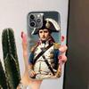Napoleon Bonaparte For iPhone 17 Air 16 15 14 Plus 13 Mini 12 11 Pro Max Phone Case 16E 7 Print 8 SE Fundas Cover Soft Coque 16