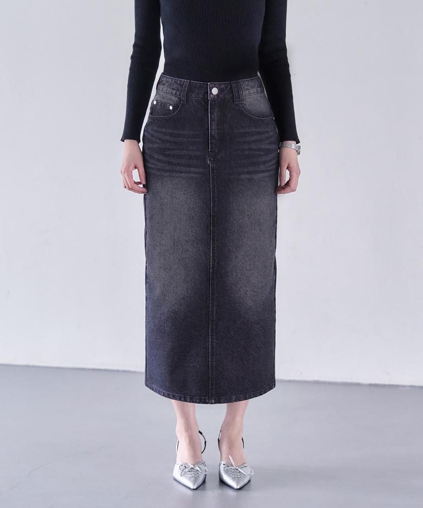 Deketeuumeon Signature Long Skirt Dcsk003Blackpink
