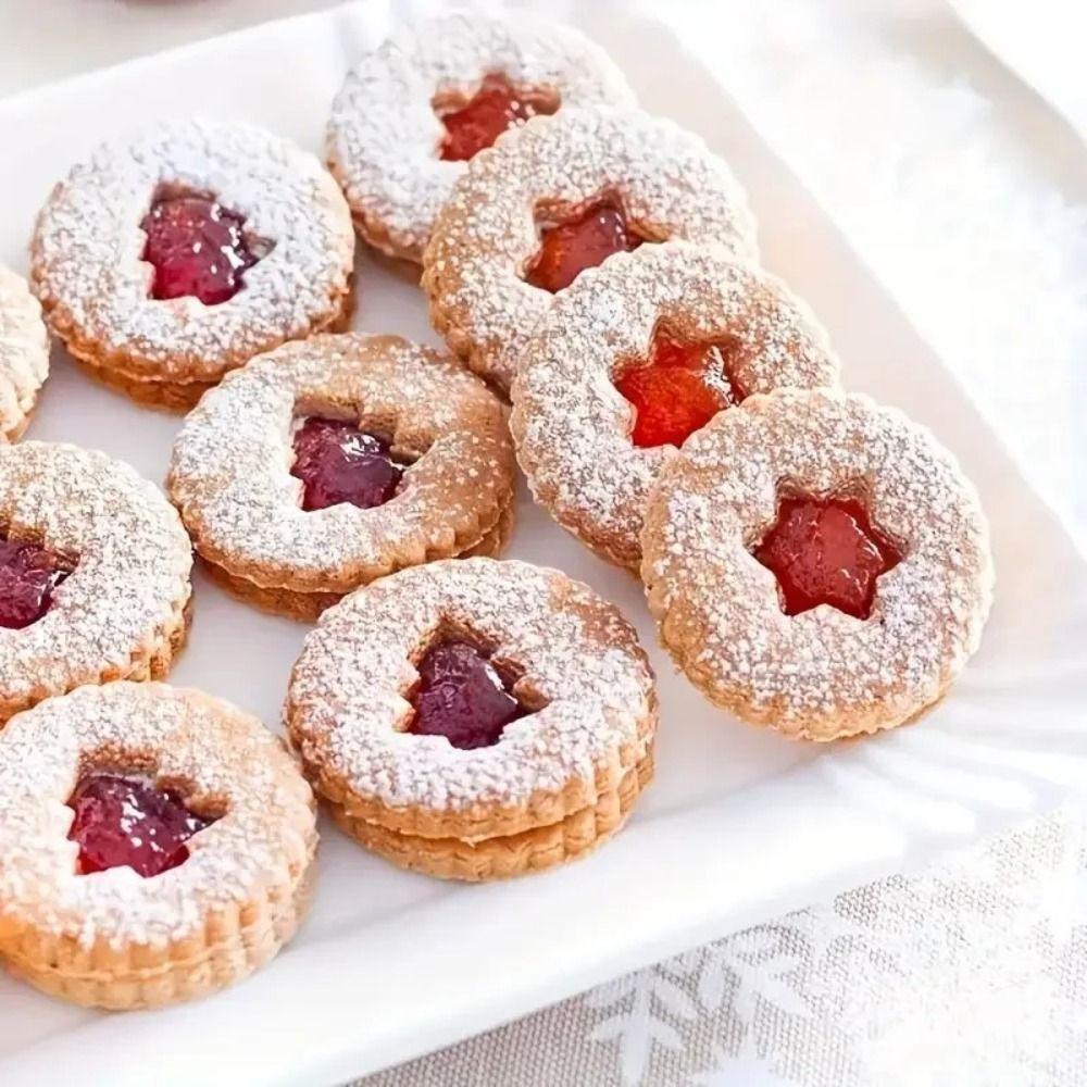 9pcs Xmas Tree Biscuit Baking Tools 304 Stainless Steel Pastry Mold  Christmas Baking