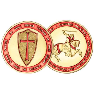 Pontifical Expeditionary Force Knights Templar Medal European Knights Fans Collection Crafts,Christmas Gift, Stocking Stuffers, Valentine's Day Gift