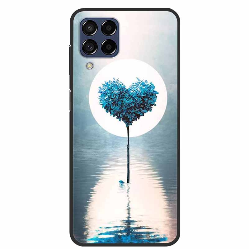 Für Samsung Quantum3 Hülle Blumen TPU Weiches Silikon Rückabdeckung Handyhülle Für Samsung Galaxy Quantum 3 5G Hülle SM-M536S Funda