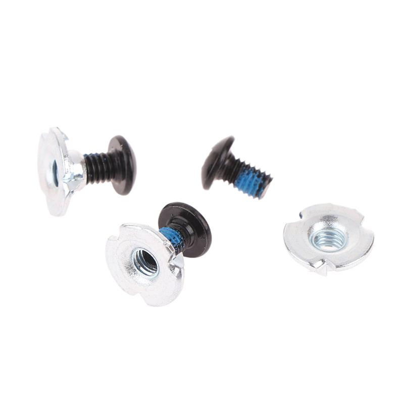 10Pairs Skate Shoes Screws Inline Roller Skate Replacement Repair Mounting Screws Nut Bolt Part Roller Skate Shoes Fittings