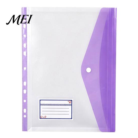 A4 Letter Size Storage Pouches 11-Hole Expanding File Pocket, Assorted Colors Large Capacity Document School Course Material Holders, Waterproof