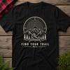 Find Your Trail — Adventure Mountain Hiking Graphic Tee