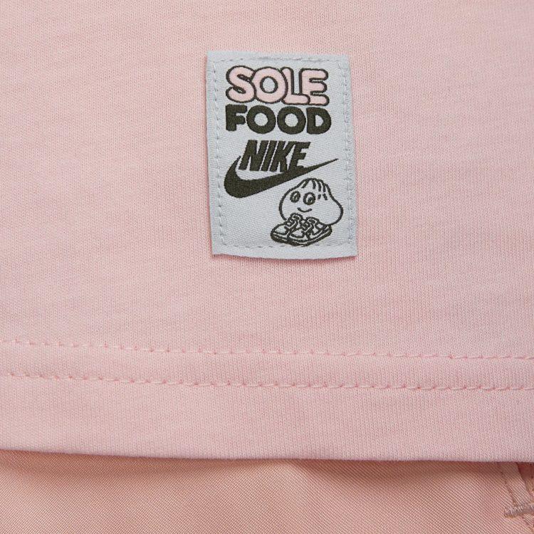 Nike T Shirts Men's Pink Crew Neck Moderate Straight Fit FB9806-686