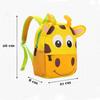 3D Animal Kinderen Rugzakken Merkontwerp Meisje Jongens Rugzak Peuter Kinderen Neopreen Schooltassen Kleuterschool Cartoon Tas